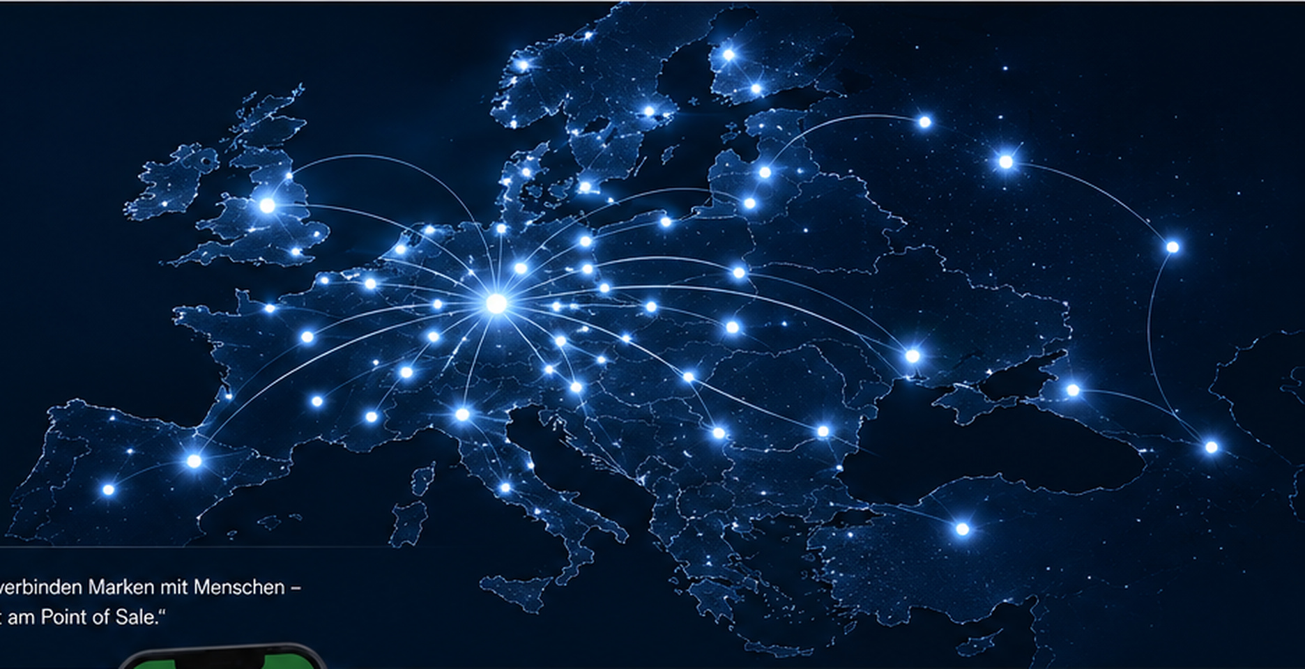 Einsatzgebiet von KE Marketing in Europa